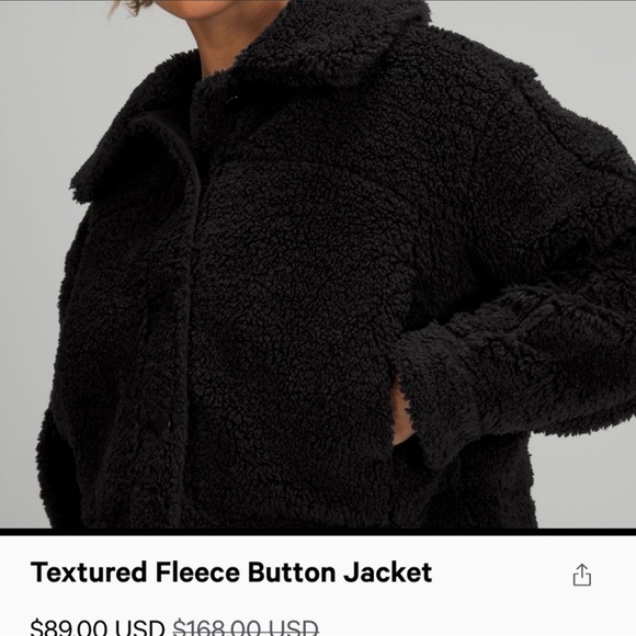 Lululemon textured fleece button jacket - Picture 11 of 13